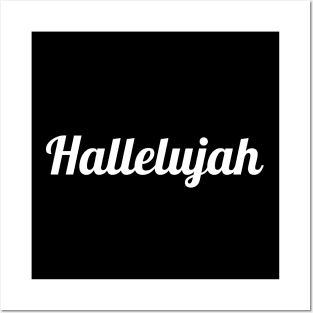 Hallelujah Posters and Art